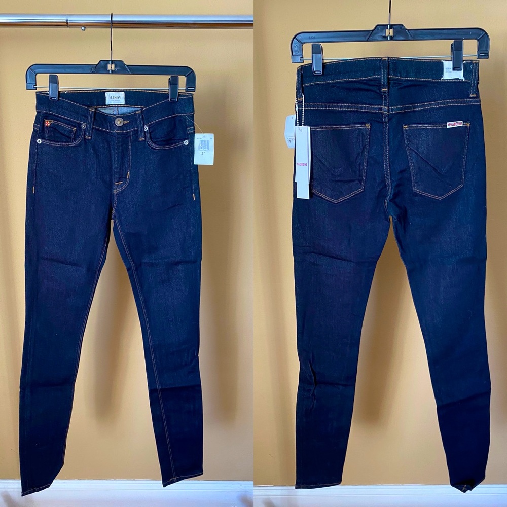 Hudson Midrise nico super skinny jeans